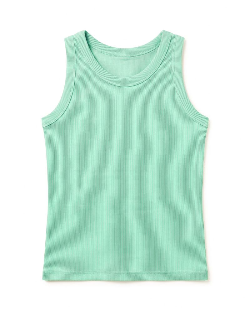  RIB LAYERED SLEEVELESS