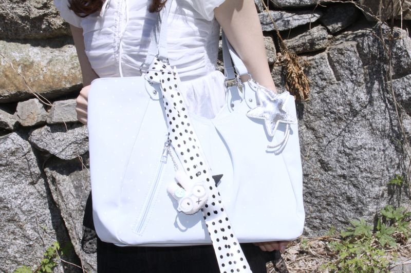 SOFT DOT SHOULDER BAG (2COLOR)