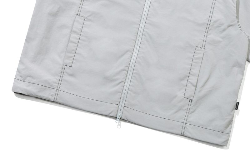 OUT STITCH WIND JACKET_GRAY