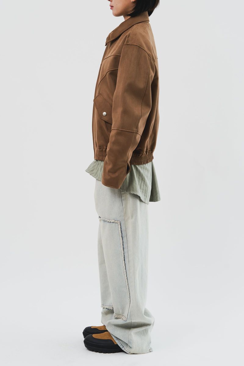 Shape Suede Jacket (4color)