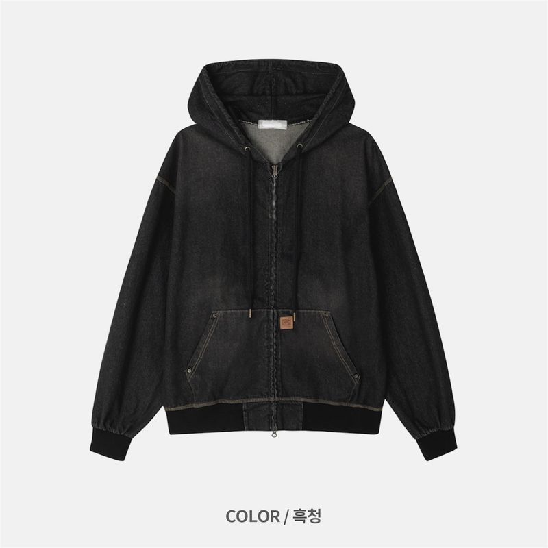 Nostalgia Work Hood Zip-Up (2 Colors)