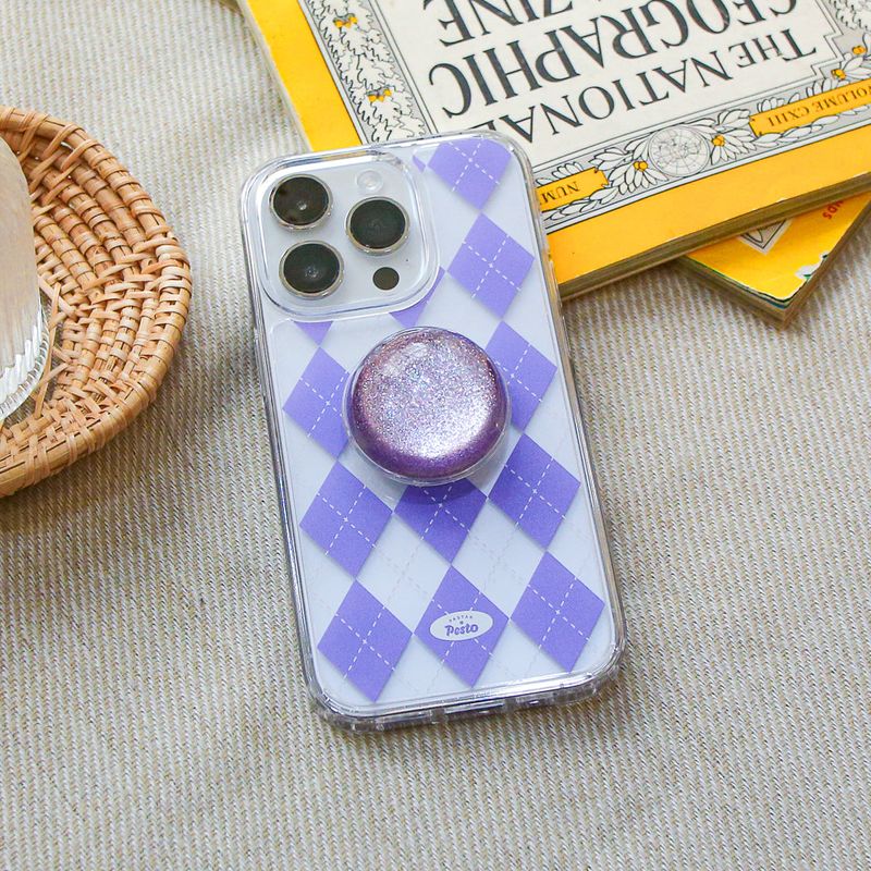 【MADE】Violet glitter Smart Tok / Pesto 7.