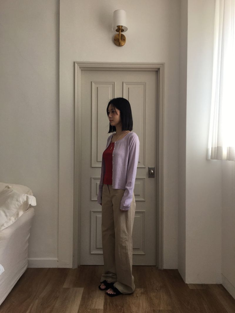 Lunera Round Cardigan (2color)