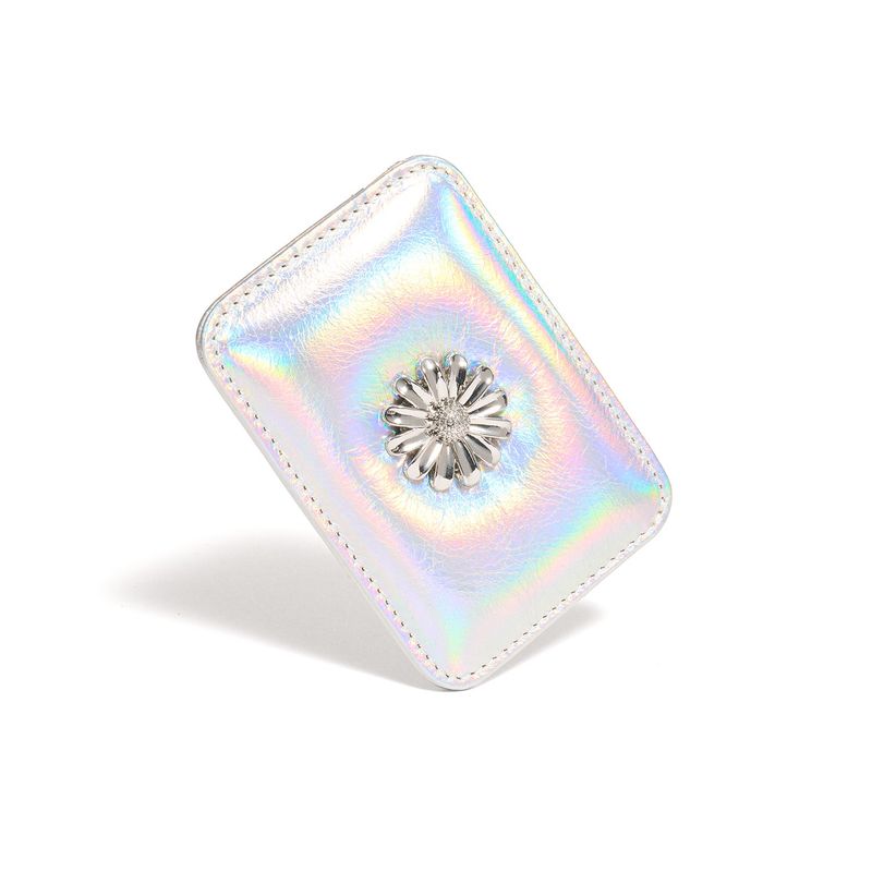 Daisy Slim Mini Transportation Card Wallet hologram
