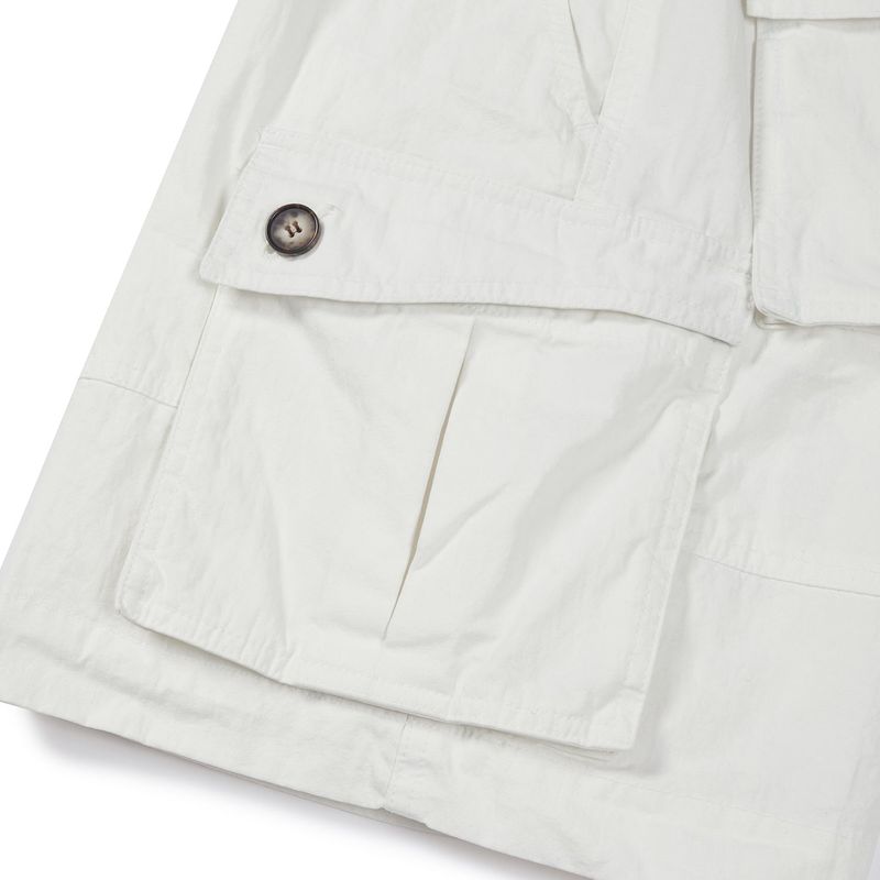Issue cargo shorts / White