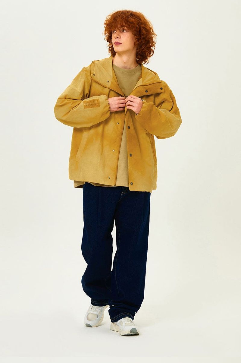 Kodakurry Dyed Hoodie Jacket【YELLOW】