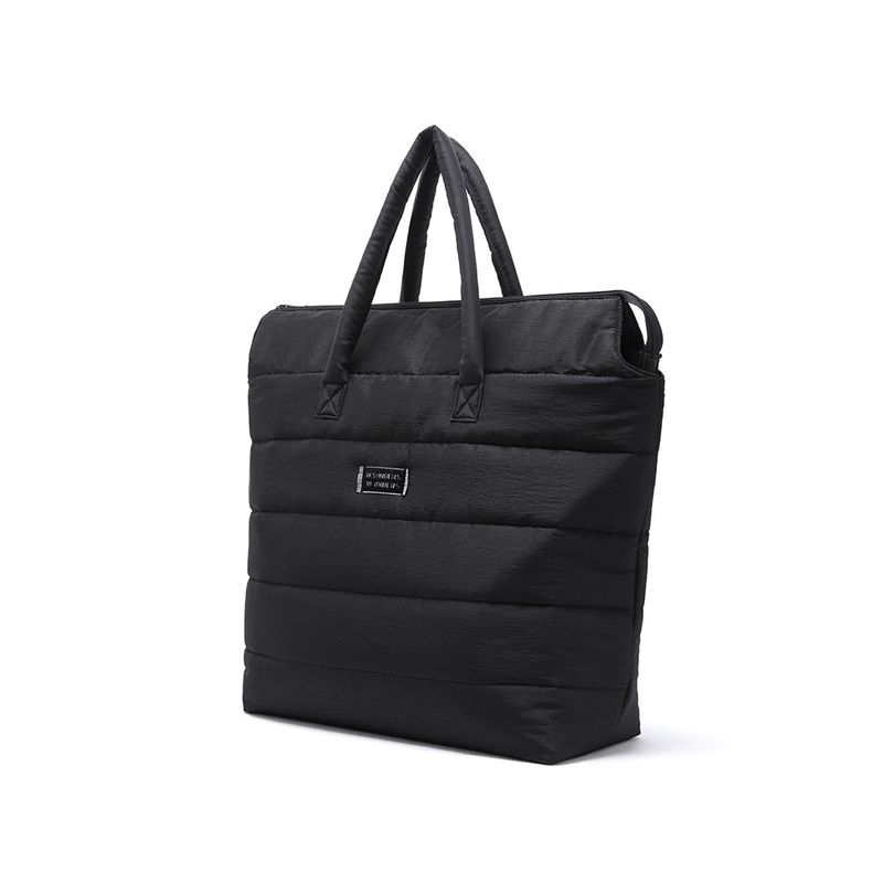 MATTE QUILTED TOTE BAG