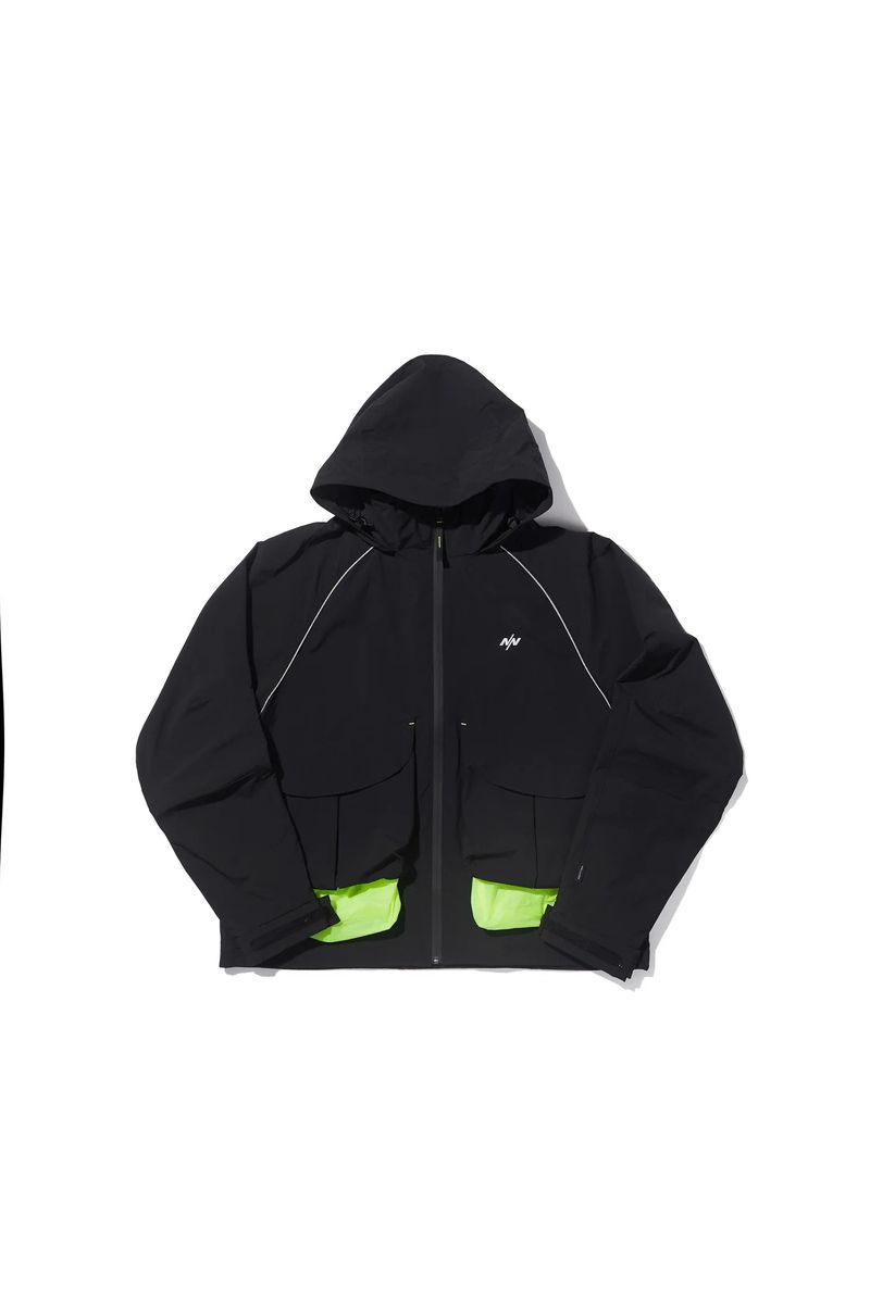 DUO 3D POCKETS PARKA - BLACK