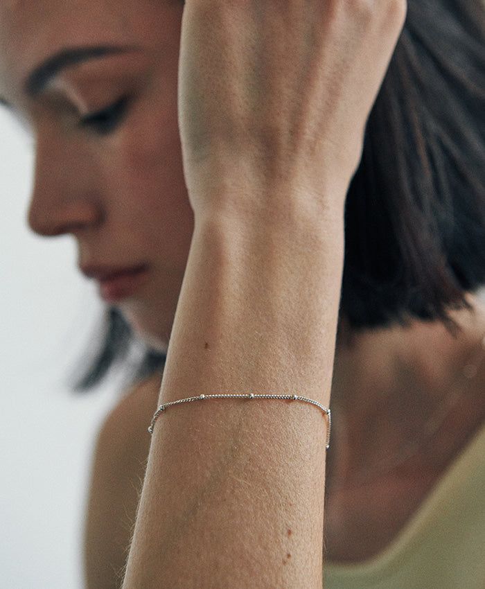 verte（ヴェフト）の「[925 silver] Huit.silver.87 / ボア ブレスレット（アクセサリー）」