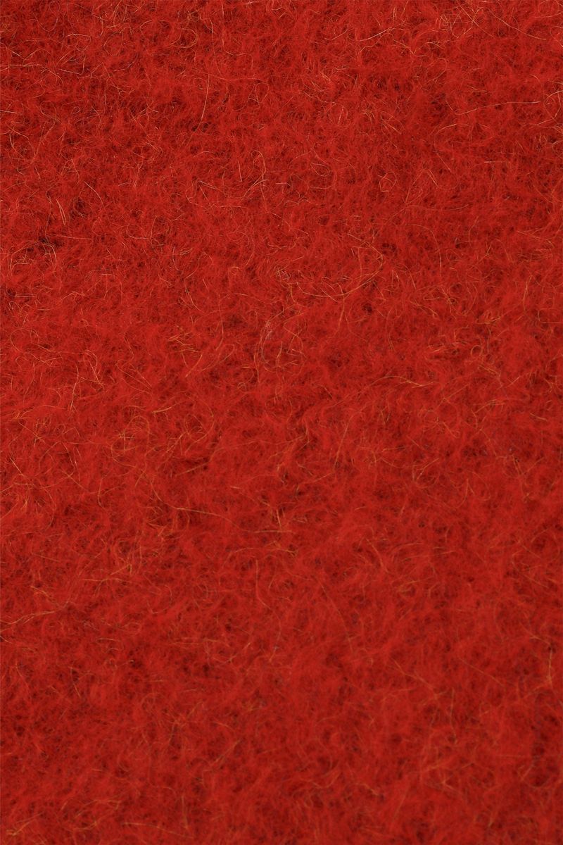 Stitch Wool Muffler [Red]