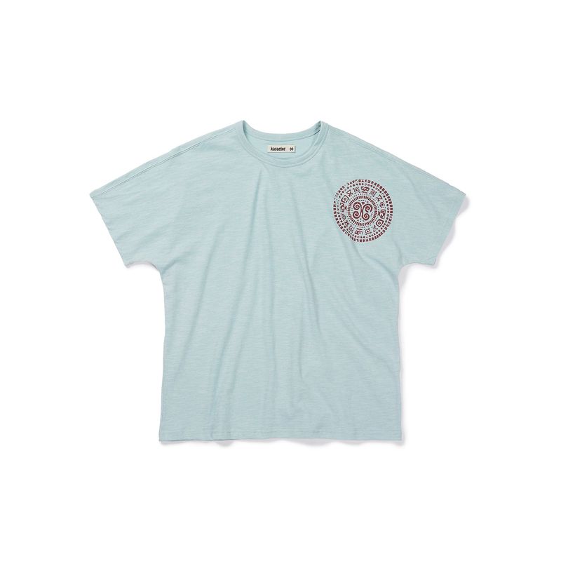 karactor（カラクター）の「Boteh half T-shirts / Lagoon（Tops）」