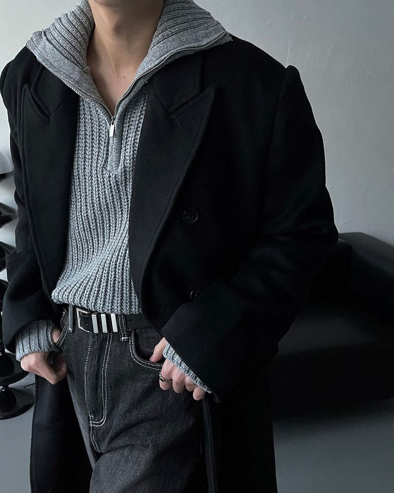 OA Benetton Wool 90 Maxi Coat (2 colors)