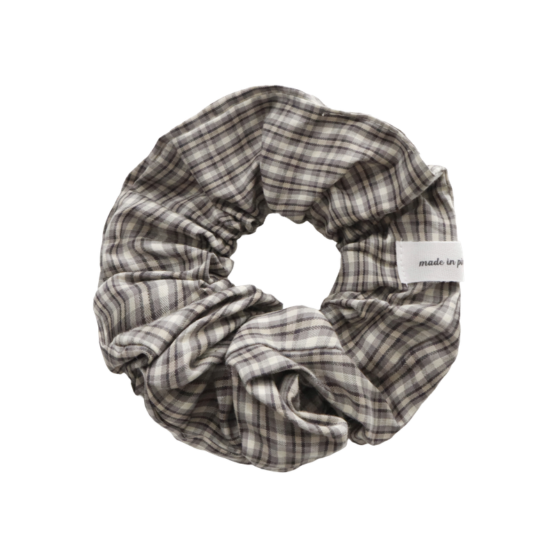 VINTAGE CHECK SCRUNCHIE _MIX