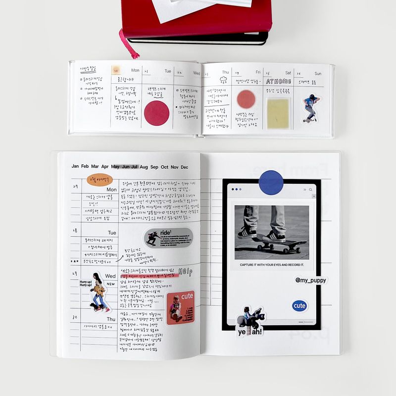 oab organize diary / soft cover