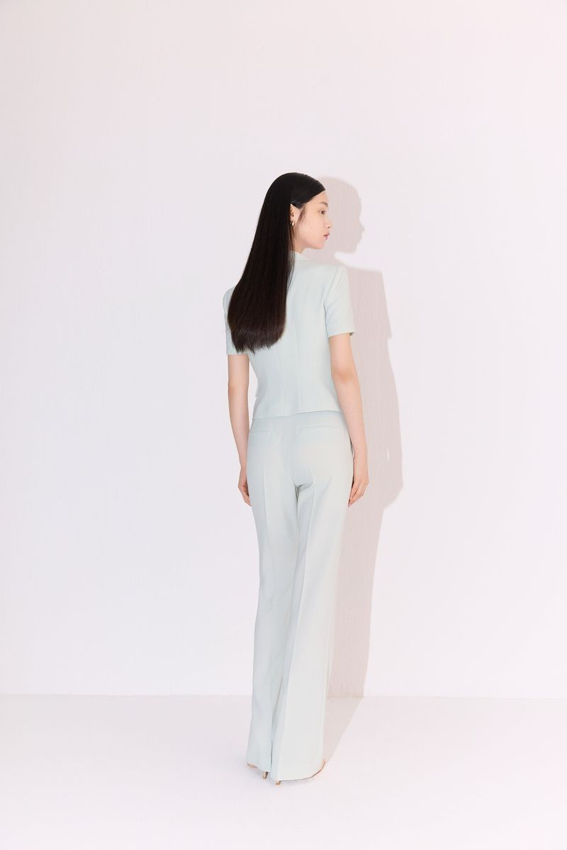 NO.9 PANTS - SAGE GREEN