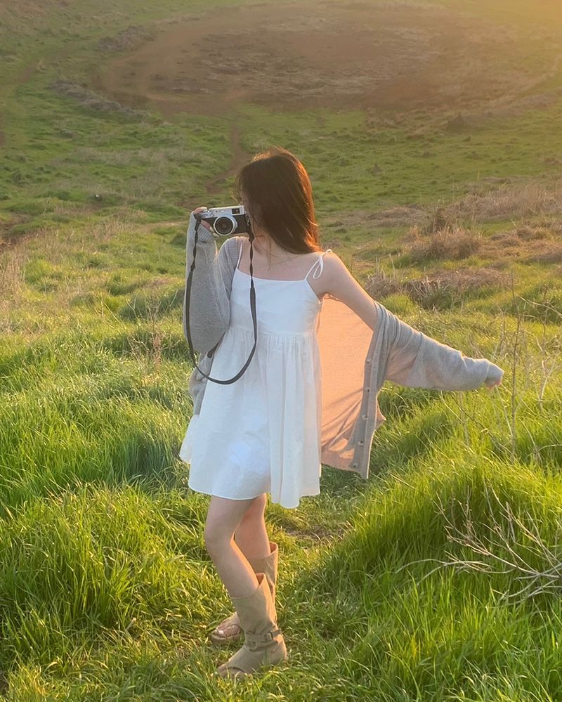 [MADE] Angel, mini strap dress
