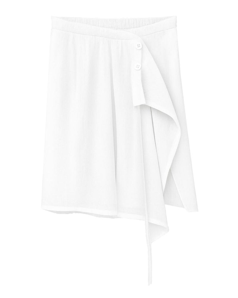 VEIL WRAP SKIRT