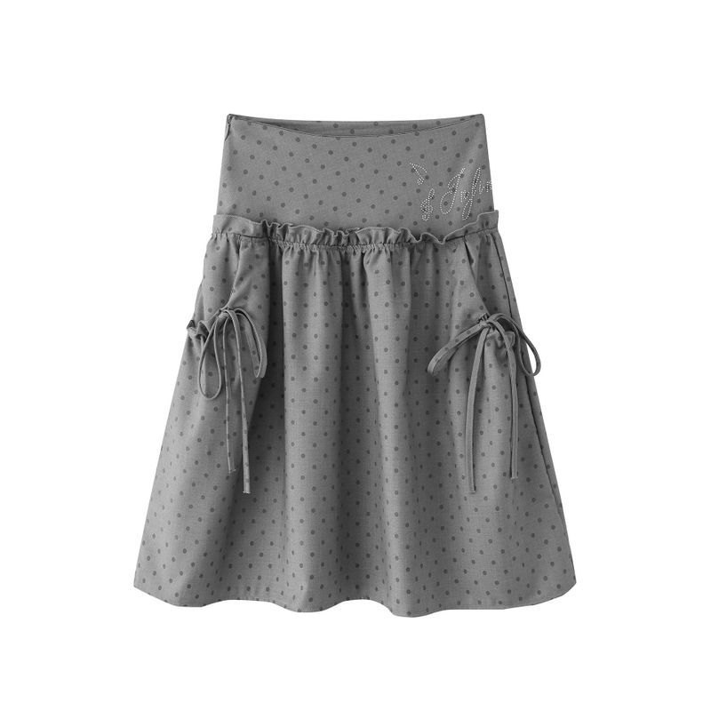 Cozy&Kitsch(コージーアンドキッチ)の「Sera Dot Ribbon Skirt(Skirts)」