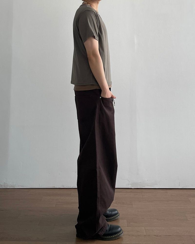 Mood Brown Denim Pants