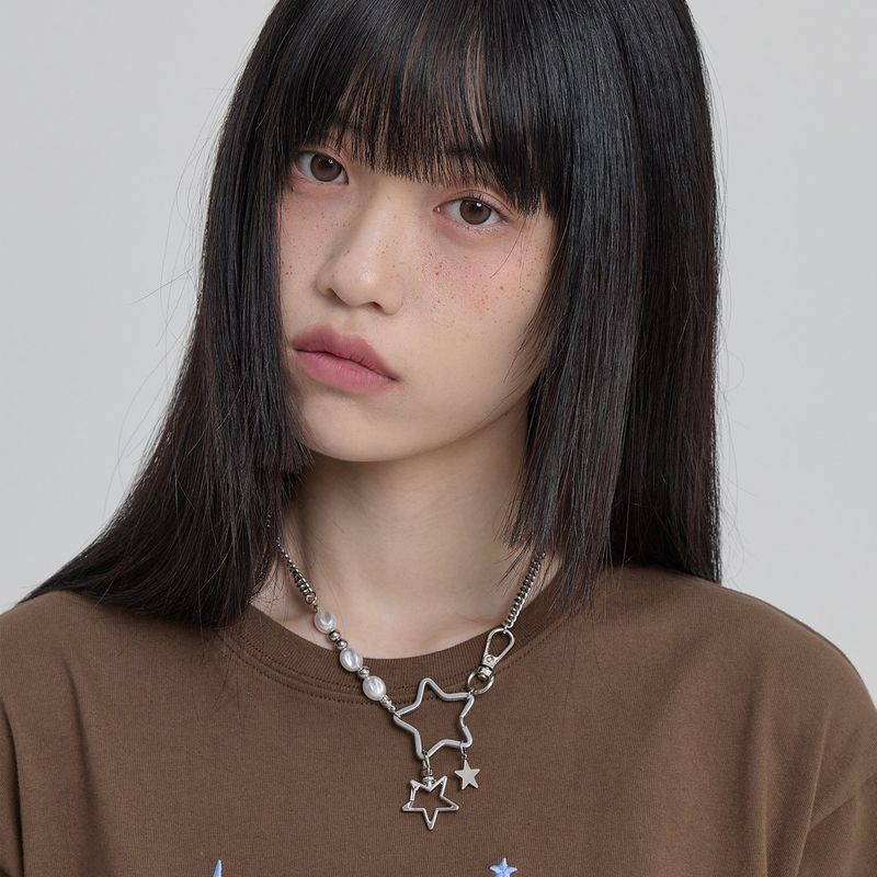 WaiKei（ワイケイ）の「Star Chain Beads Necklace（Accessories）」