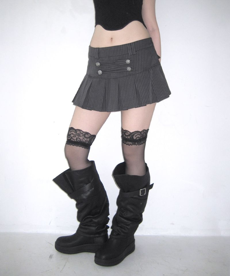 angel lace knee high socks (2colors)