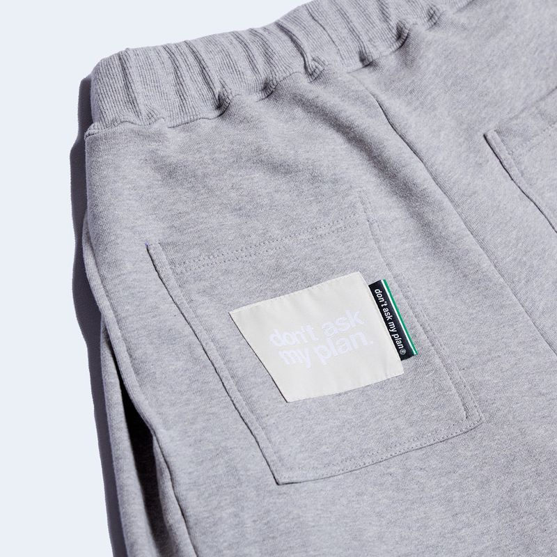 DAMP WIDE FIT TWO-TUCK PLEAT SWEAT PANTS