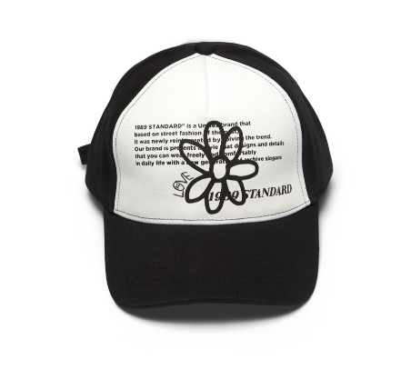 1989STANDARD（1989スタンダード）の「BW FLOWER 5 PANNEL Ball cap (JACBCP-0003)（Hats）」