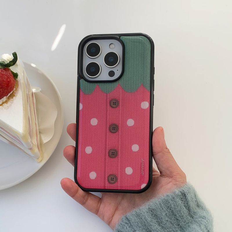 SWEEAR(スウィア)の「RED BERRY CARDIGAN EPOXY CASE (Smartphone Accessories)」