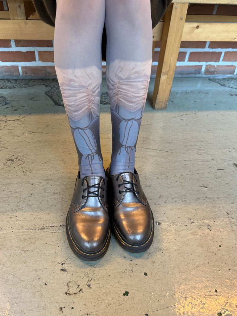 [Made] Half layered tights