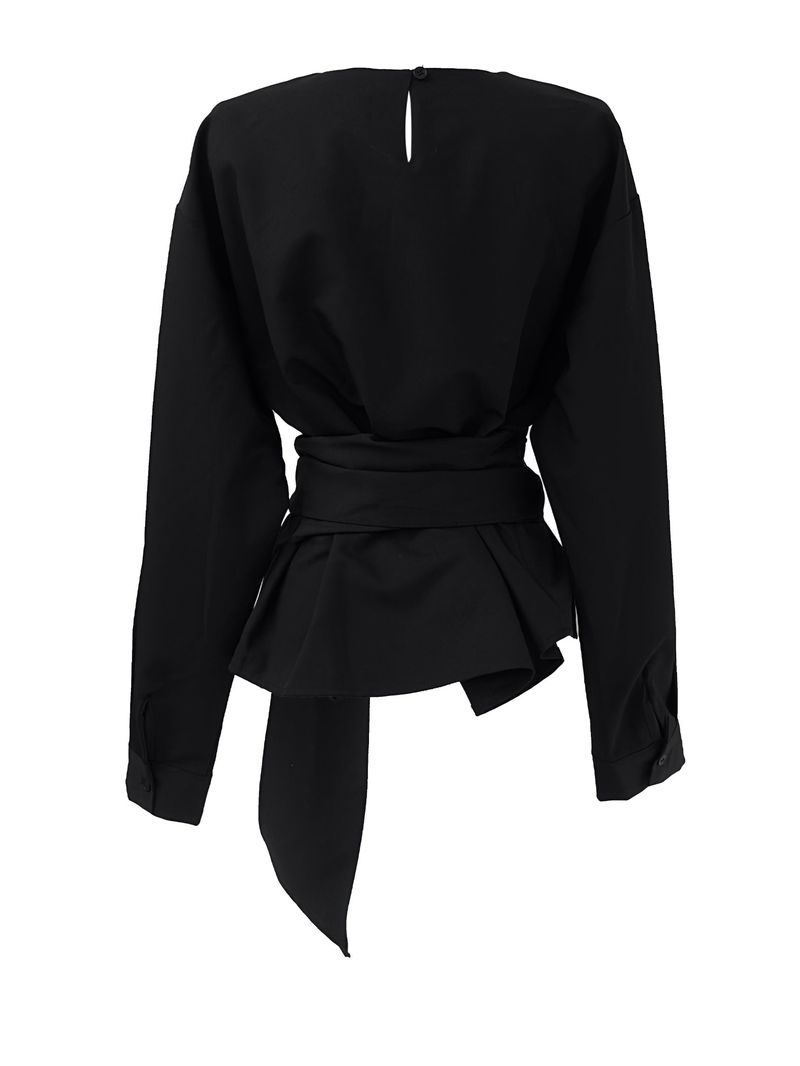twin sheer belted set-up (4color)