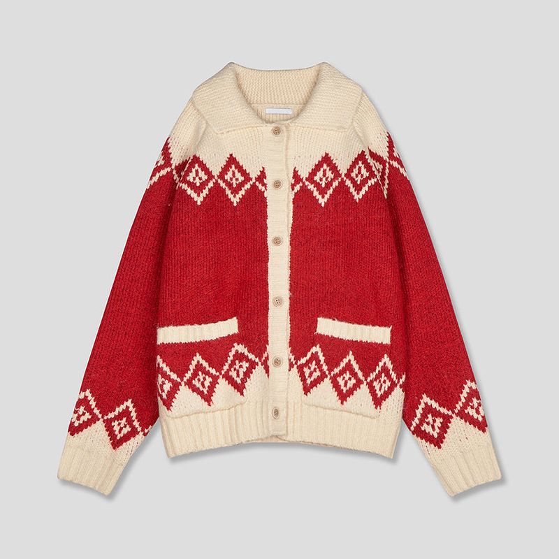 No.1015 N collar KNIT CD (3color)