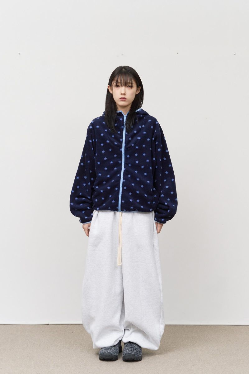 (W) Bubble Star Fleece Jumper