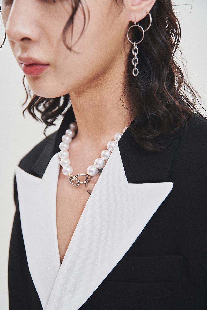 HALFRIBO PEARL NECKLACE