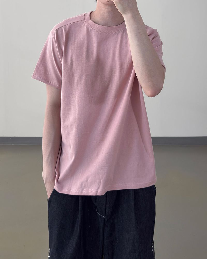 Nick Line Layered Short Sleeve T-Shirt