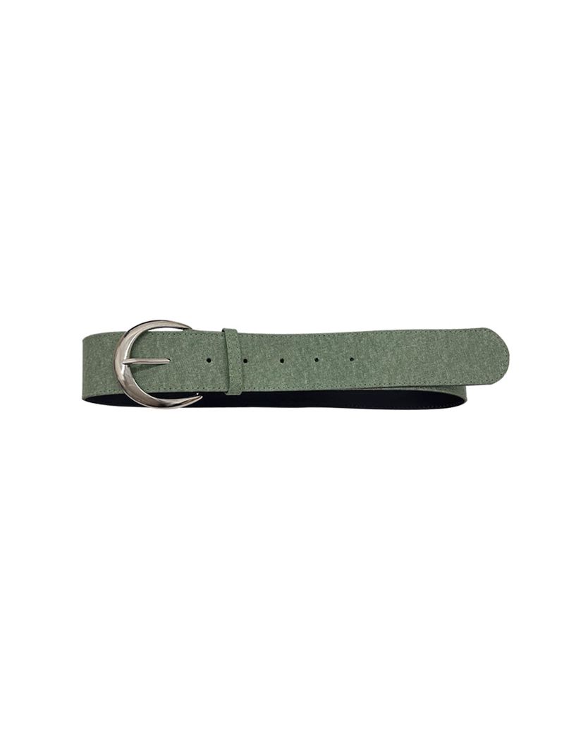 Crescent moon belt _Green mint