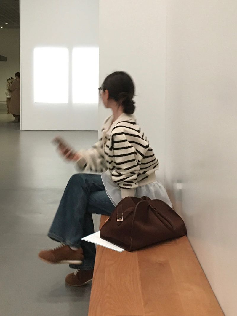 BEIDELLI（ベイデリー）の「[BELLIDE MADE] ELLE, STRIPE KNIT CARDIGAN（Tops）」