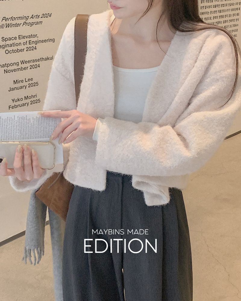 【MADE】No collarBuckle jacket