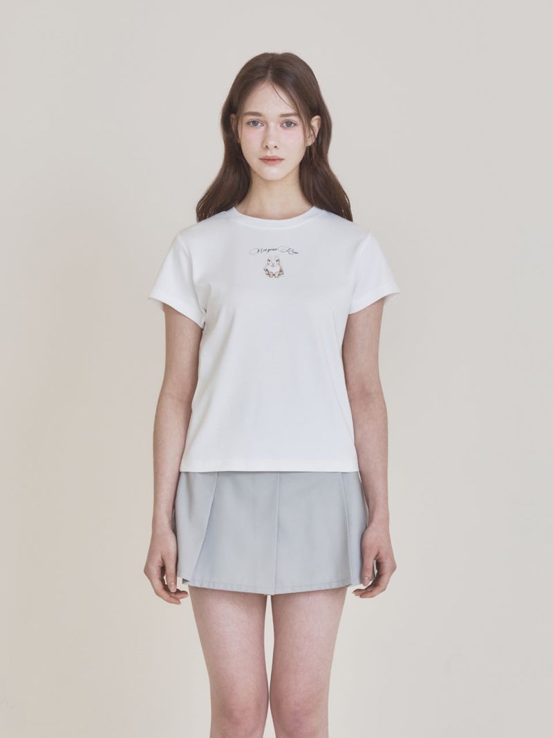 Not your rose（ノットユアローズ）の「Coco t-shirts (Ivory)（Tops）」