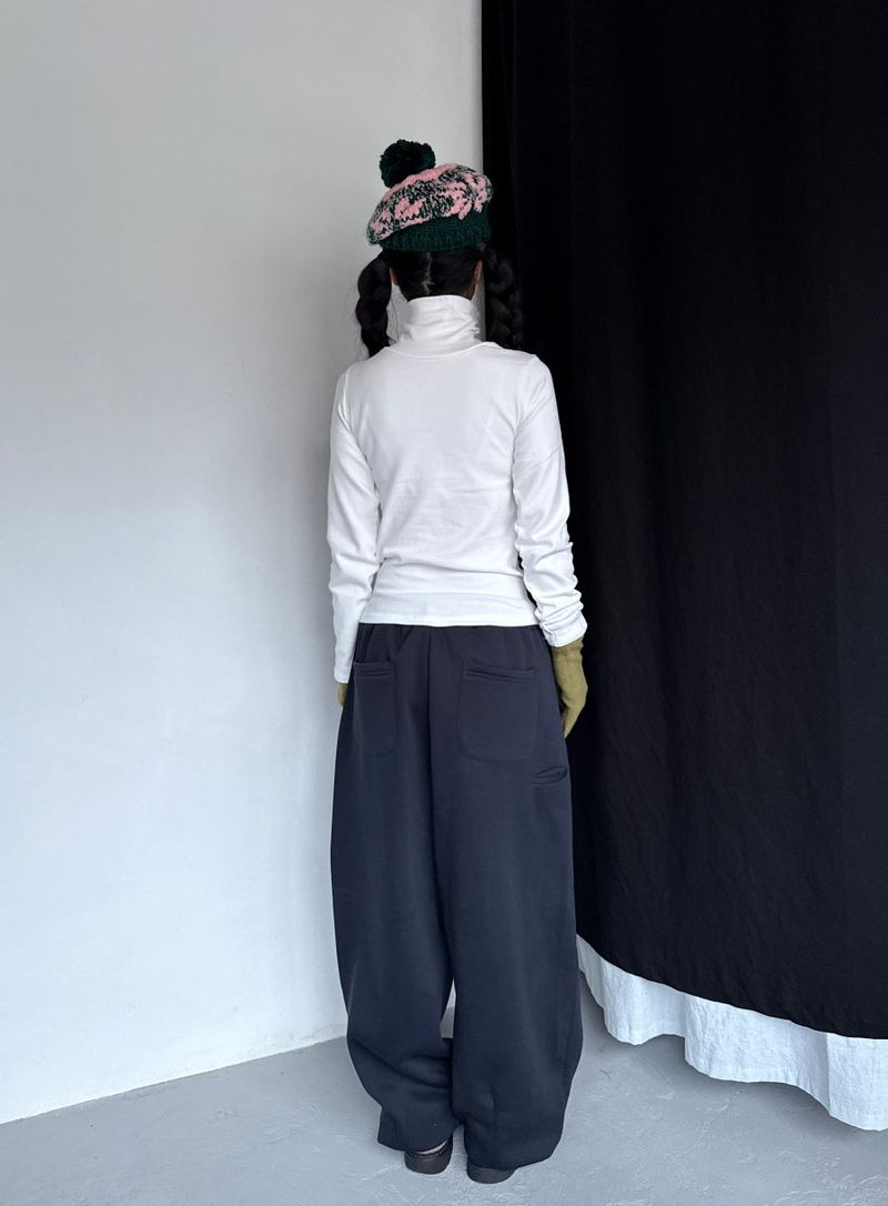 ベーシックタートルネックTシャツ