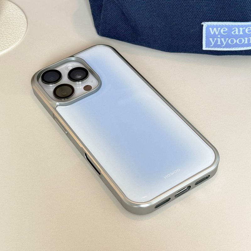 blur silver epoxy bumper case