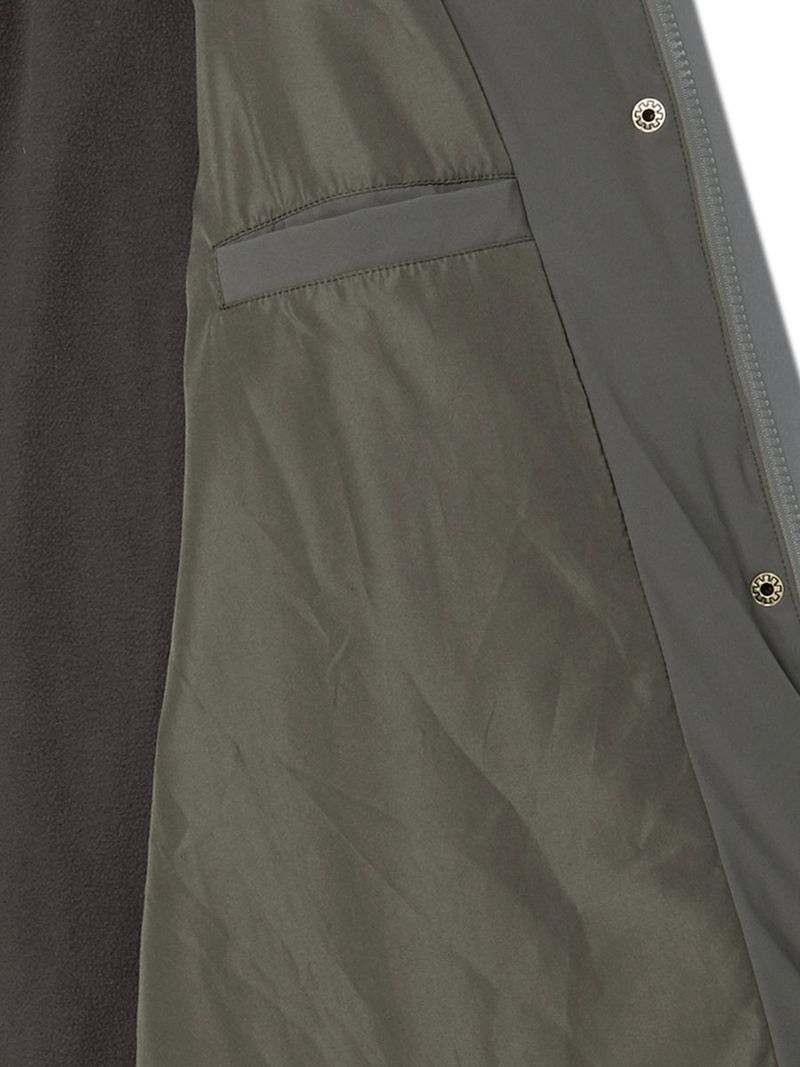 LONG DOWN PUFFER KHAKI BROWN