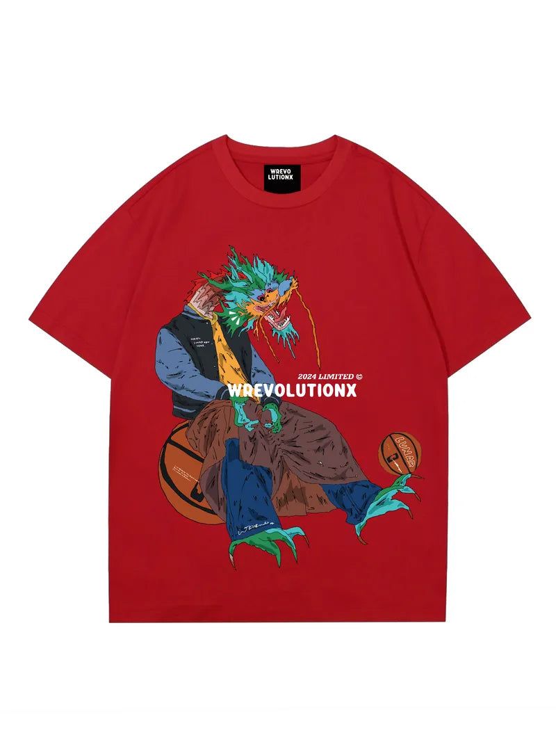 2024 LIMITED - WREVO Dragon Ball T-Shirt (Scarlet)