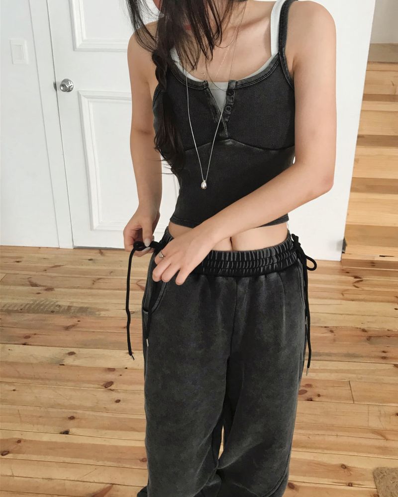 cloudemotion（クラウドエモーション）の「slare washing two-line sleeve TOP（Tops）」