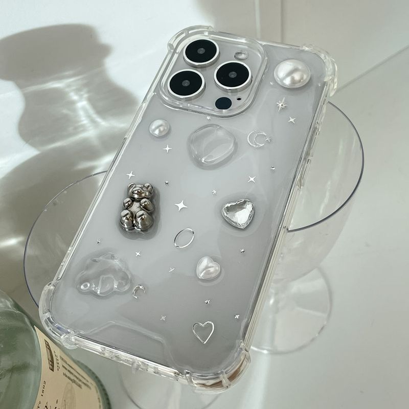 [made]silver bear ver resin case 