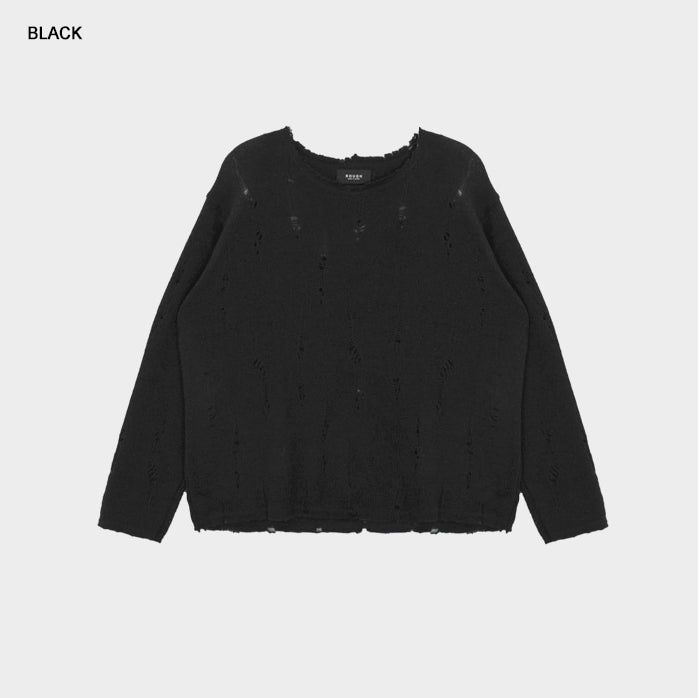 Damage Mohair Knit