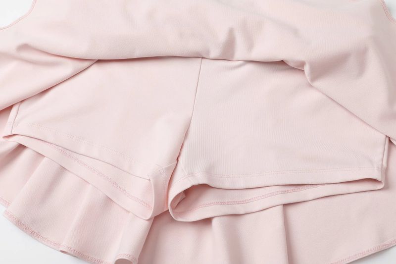 Athletic flare skirt - pink