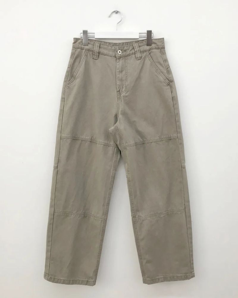 Patina panel pants (3color)