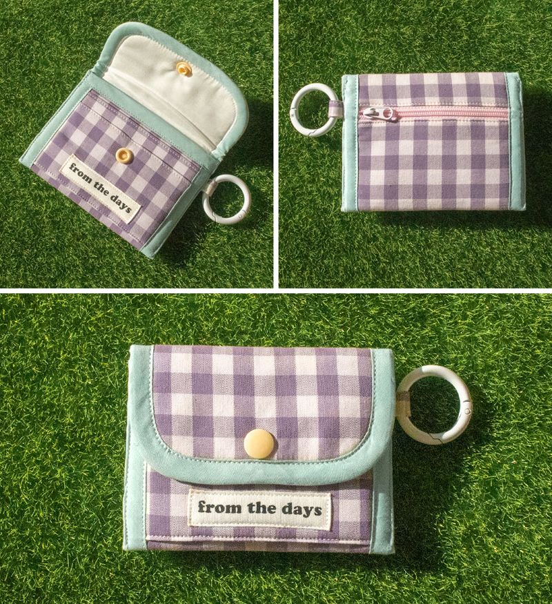 【MADE】Fabric Mini Card Wallet - M
