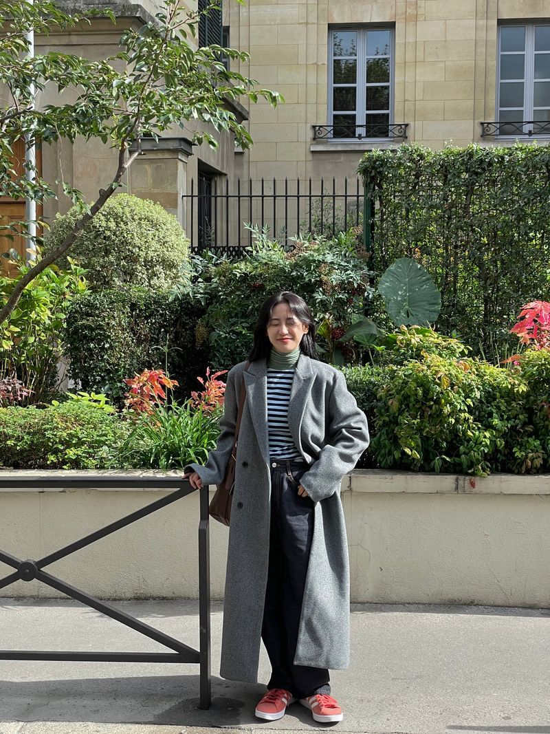 Eiffel length double maxi coat 