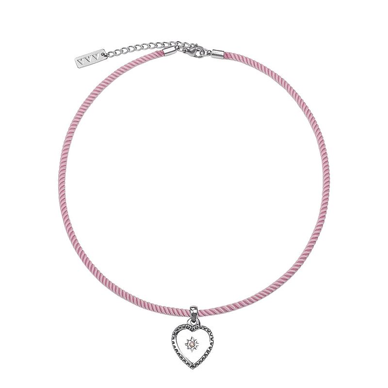 Surgical Heart Pendant Strap Necklace
